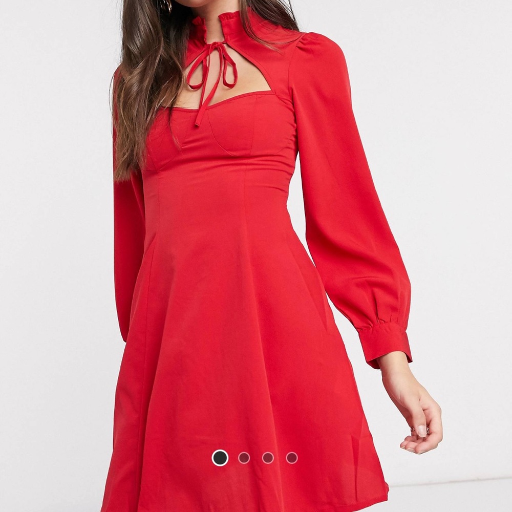 ASOS Design high neck dress - Picture 1 of 1